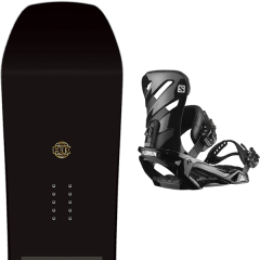 comparer et trouver le meilleur prix du snowboard Salomon Huck knife 20 + rhythm black 20 sur Sportadvice