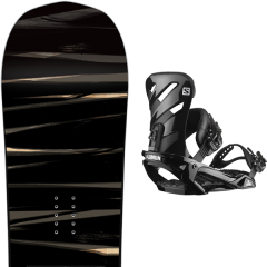 comparer et trouver le meilleur prix du snowboard Salomon Craft 20 + rhythm black 20 sur Sportadvice