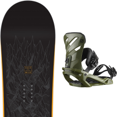 comparer et trouver le meilleur prix du snowboard Salomon Sight 20 + rhythm army green 20 sur Sportadvice