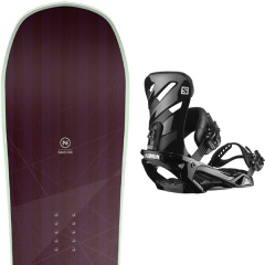 comparer et trouver le meilleur prix du snowboard Nidecker Wm s s venus 20 + rhythm black 20 sur Sportadvice