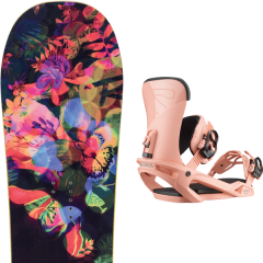 comparer et trouver le meilleur prix du snowboard Rossignol Meraki 20 + vendetta coral reef 20 sur Sportadvice