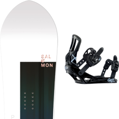 comparer et trouver le meilleur prix du snowboard Salomon Pillow talk 20 + gala s/m 20 sur Sportadvice