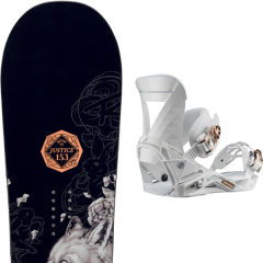 comparer et trouver le meilleur prix du snowboard Rossignol Justice 20 + mirage white 20 sur Sportadvice