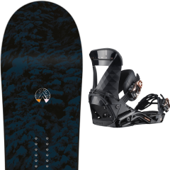 comparer et trouver le meilleur prix du snowboard Salomon Bellevue 20 + mirage black 20 sur Sportadvice