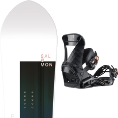 comparer et trouver le meilleur prix du ski Salomon Pillow talk 20 + mirage black 20 sur Sportadvice