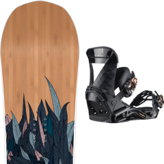 comparer et trouver le meilleur prix du ski Salomon Rumble fish 20 + mirage black 20 sur Sportadvice