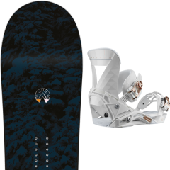 comparer et trouver le meilleur prix du snowboard Salomon Bellevue 20 + mirage white 20 sur Sportadvice