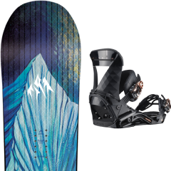 comparer et trouver le meilleur prix du snowboard Jones Wm s s airheart 20 + mirage black 20 sur Sportadvice