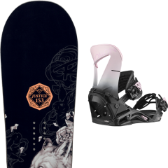comparer et trouver le meilleur prix du snowboard Rossignol Justice 20 + hologram w black/pink 20 sur Sportadvice
