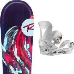 comparer et trouver le meilleur prix du snowboard Rossignol Diva lf lite frame 20 + mirage white 20 sur Sportadvice
