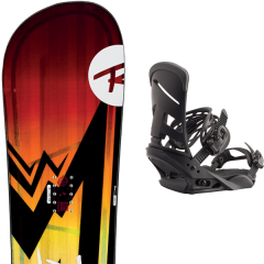 comparer et trouver le meilleur prix du snowboard Rossignol Trickstick af wide 20 + mission black 20 sur Sportadvice