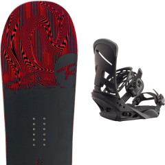 comparer et trouver le meilleur prix du snowboard Rossignol Jibsaw 20 + mission black 20 sur Sportadvice