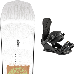 comparer et trouver le meilleur prix du snowboard Salomon Assassin 20 + team ultra black 20 sur Sportadvice