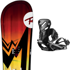 comparer et trouver le meilleur prix du snowboard Rossignol Trickstick af wide 20 + rhythm black 20 sur Sportadvice
