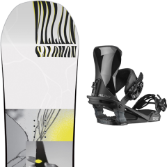 comparer et trouver le meilleur prix du snowboard Salomon The villain grom 20 + alibi black 20 sur Sportadvice