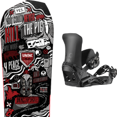 comparer et trouver le meilleur prix du snowboard Yes Greats uninc 20 + district black 20 sur Sportadvice