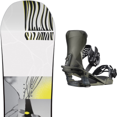 comparer et trouver le meilleur prix du ski Salomon The villain grom 20 + alibi pro dark olive 20 sur Sportadvice