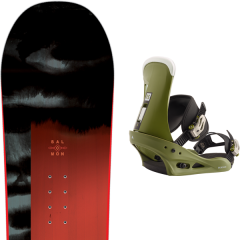 comparer et trouver le meilleur prix du snowboard Salomon Pulse 20 + freestyle on green 20 sur Sportadvice