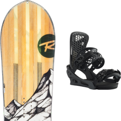 comparer et trouver le meilleur prix du snowboard Rossignol Xv 20 + genesis x black matte 20 sur Sportadvice