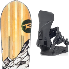 comparer et trouver le meilleur prix du snowboard Rossignol Xv 20 + super sport black 20 sur Sportadvice