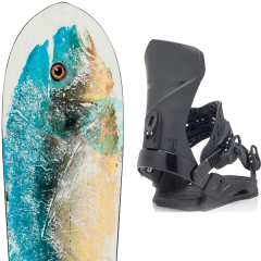 comparer et trouver le meilleur prix du snowboard Rossignol Xv sushi lf wide 20 + super sport black 20 sur Sportadvice
