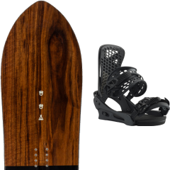 comparer et trouver le meilleur prix du snowboard Arbor Clovis 20 uni + genesis x black matte 20 sur Sportadvice