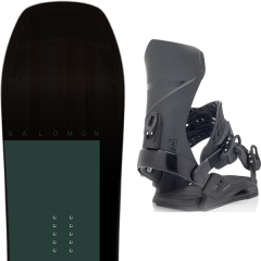 comparer et trouver le meilleur prix du snowboard Salomon Speedway 20 + super sport black 20 sur Sportadvice