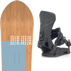 comparer et trouver le meilleur prix du snowboard Salomon Sickstick 20 + super sport black 20 sur Sportadvice