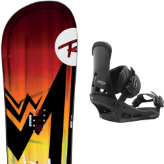 comparer et trouver le meilleur prix du snowboard Rossignol Trickstick af wide 20 + custom black 20 sur Sportadvice