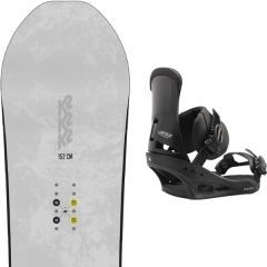 comparer et trouver le meilleur prix du snowboard K2 Bottle rocket flat/rocker 19 + custom black 20 sur Sportadvice