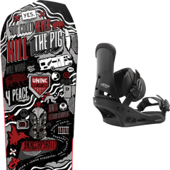 comparer et trouver le meilleur prix du snowboard Yes Greats uninc 20 + custom black 20 sur Sportadvice
