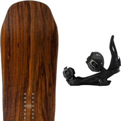 comparer et trouver le meilleur prix du snowboard Arbor Coda camber 20 + hemlock black 20 sur Sportadvice