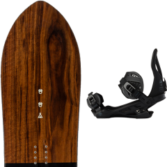 comparer et trouver le meilleur prix du snowboard Arbor Clovis 20 uni + hemlock black 20 sur Sportadvice