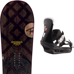 comparer et trouver le meilleur prix du snowboard Rossignol Angus wide 20 + freestyle black 20 sur Sportadvice