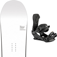comparer et trouver le meilleur prix du snowboard Salomon Super 8 20 + team ultra black 20 sur Sportadvice