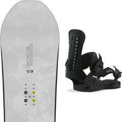 comparer et trouver le meilleur prix du snowboard K2 Bottle rocket flat/rocker 19 + force black 20 sur Sportadvice