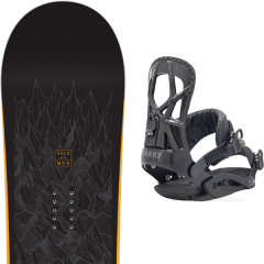 comparer et trouver le meilleur prix du snowboard Salomon Sight 20 + fifty black 20 sur Sportadvice