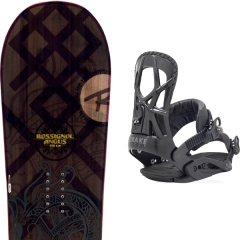 comparer et trouver le meilleur prix du snowboard Rossignol Angus 20 + fifty black 20 sur Sportadvice