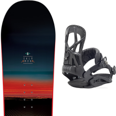 comparer et trouver le meilleur prix du snowboard Salomon Pulse 19 + fifty black 20 sur Sportadvice