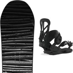 comparer et trouver le meilleur prix du snowboard Salomon Craft 19 + flite pro black 20 sur Sportadvice
