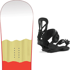 comparer et trouver le meilleur prix du snowboard Salomon 6 piece 19 + flite pro black 20 sur Sportadvice