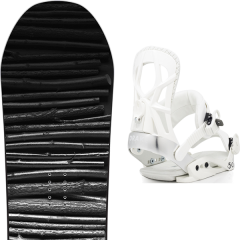 comparer et trouver le meilleur prix du snowboard Salomon Craft 19 + fifty white 20 sur Sportadvice