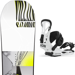 comparer et trouver le meilleur prix du snowboard Salomon The villain 20 + flite pro white 20 sur Sportadvice