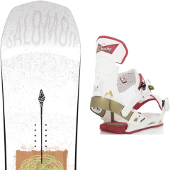 comparer et trouver le meilleur prix du snowboard Salomon Assassin 20 + reload white beer 20 sur Sportadvice