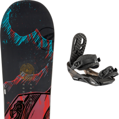 comparer et trouver le meilleur prix du snowboard Rossignol Angus 19 + charger black 20 sur Sportadvice