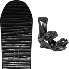 comparer et trouver le meilleur prix du snowboard Salomon Craft 19 + zero ultra black 20 sur Sportadvice