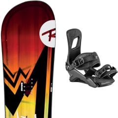 comparer et trouver le meilleur prix du snowboard Rossignol Trickstick af wide 20 + rambler ultra black 20 sur Sportadvice
