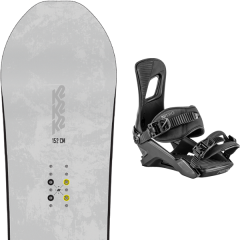 comparer et trouver le meilleur prix du snowboard K2 Bottle rocket flat/rocker 19 + rambler ultra black 20 sur Sportadvice