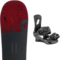 comparer et trouver le meilleur prix du snowboard Rossignol Jibsaw wide 20 + rambler ultra black 20 sur Sportadvice