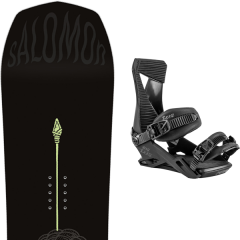 comparer et trouver le meilleur prix du snowboard Salomon Assassin pro 20 + zero ultra black 20 sur Sportadvice